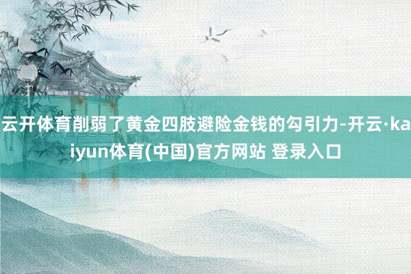 云开体育削弱了黄金四肢避险金钱的勾引力-开云·kaiyun体育(中国)官方网站 登录入口